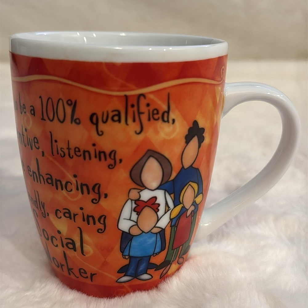 H&H History & Heraldry First Rate Social Worker Mug- 11oz